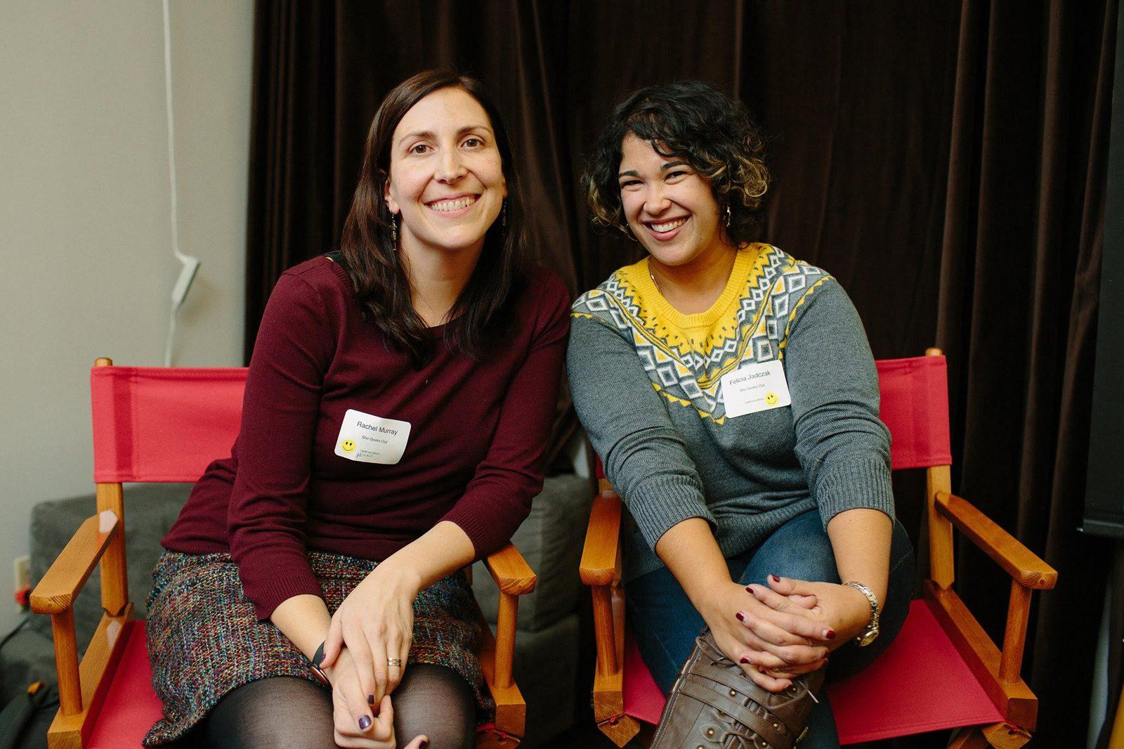 Rachel Murray and Felicia Jadczak are the co-founders of She Geeks Out, an organization that promotes gender and ethnic diversity in the workplace. PHOTO COURTESY SHE GEEKS OUT