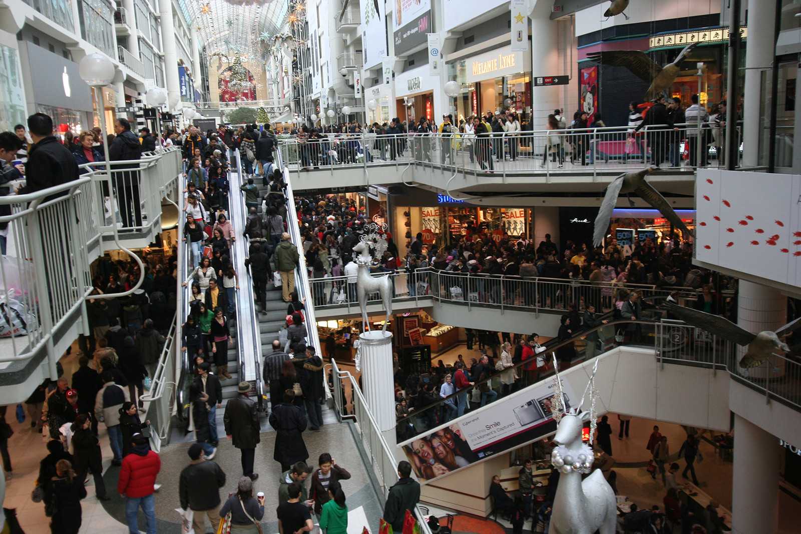 Researchers at the University of Bergen have developed a scale to measure shopping addictions, labeled "The Bergen Shopping Addiction Scale." PHOTO COURTESY WIKIMEDIA COMMONS