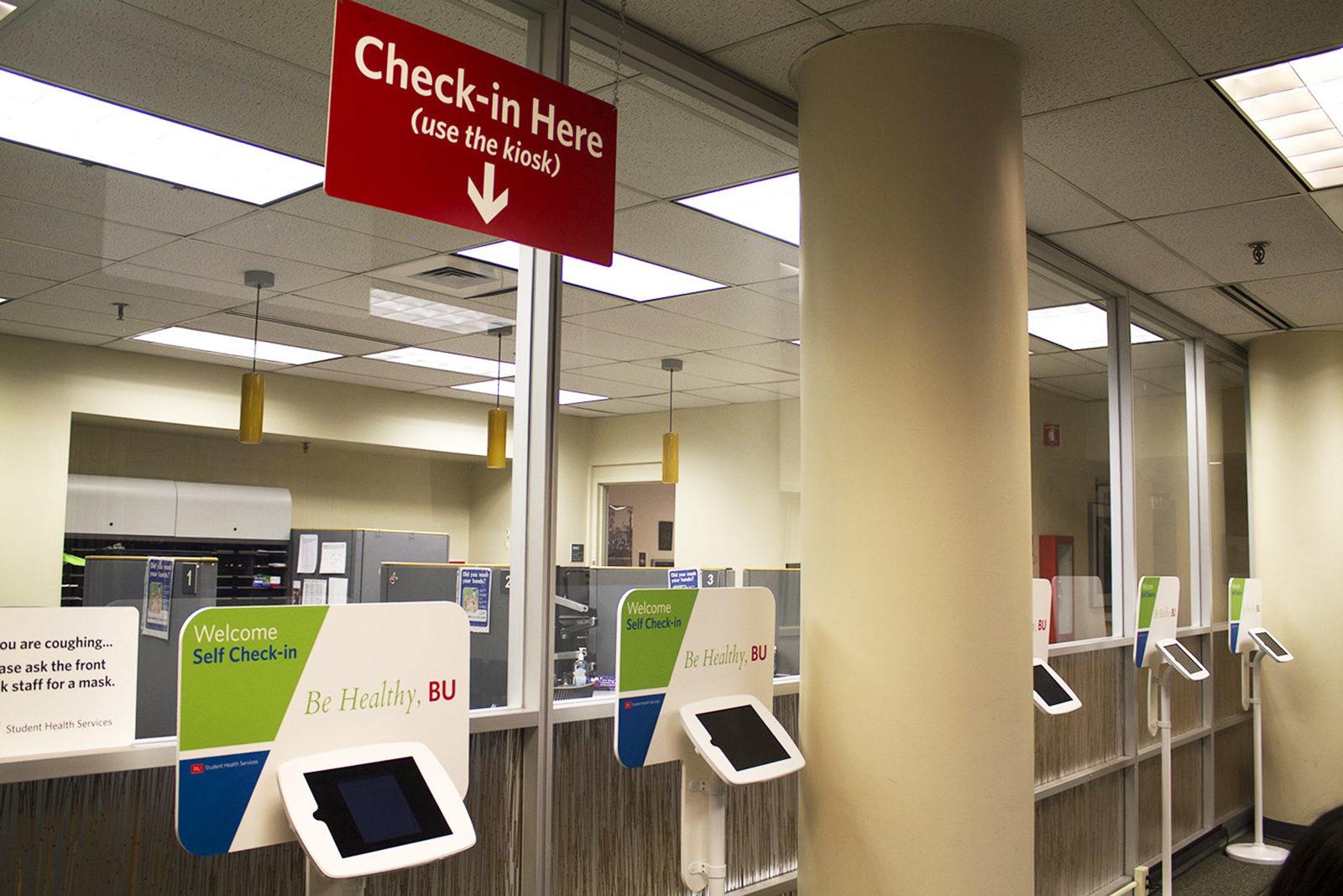 The Student Health Services office at Boston University. BU Student Government has collaborated with Wellness and Prevention Services to create the 2020 Wellness Challenge, a month-long online program that encourages students to practice self-care. KANKANIT WIRIYASAJJA/ DFP FILE