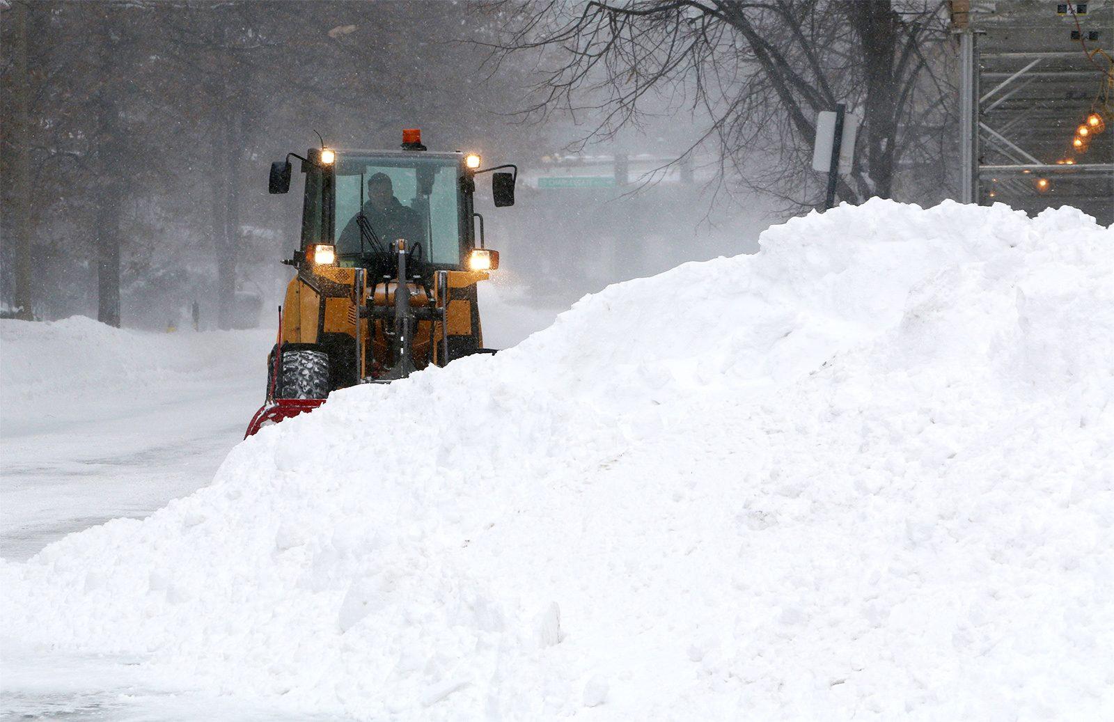 Optimus Ride, a self-driving car company, released a report that addressed physical obstacles autonomous cars face in the city. The report focused on the issue of snow removal. PHOTO BY OLIVIA NADEL/DFP FILE PHOTO 

