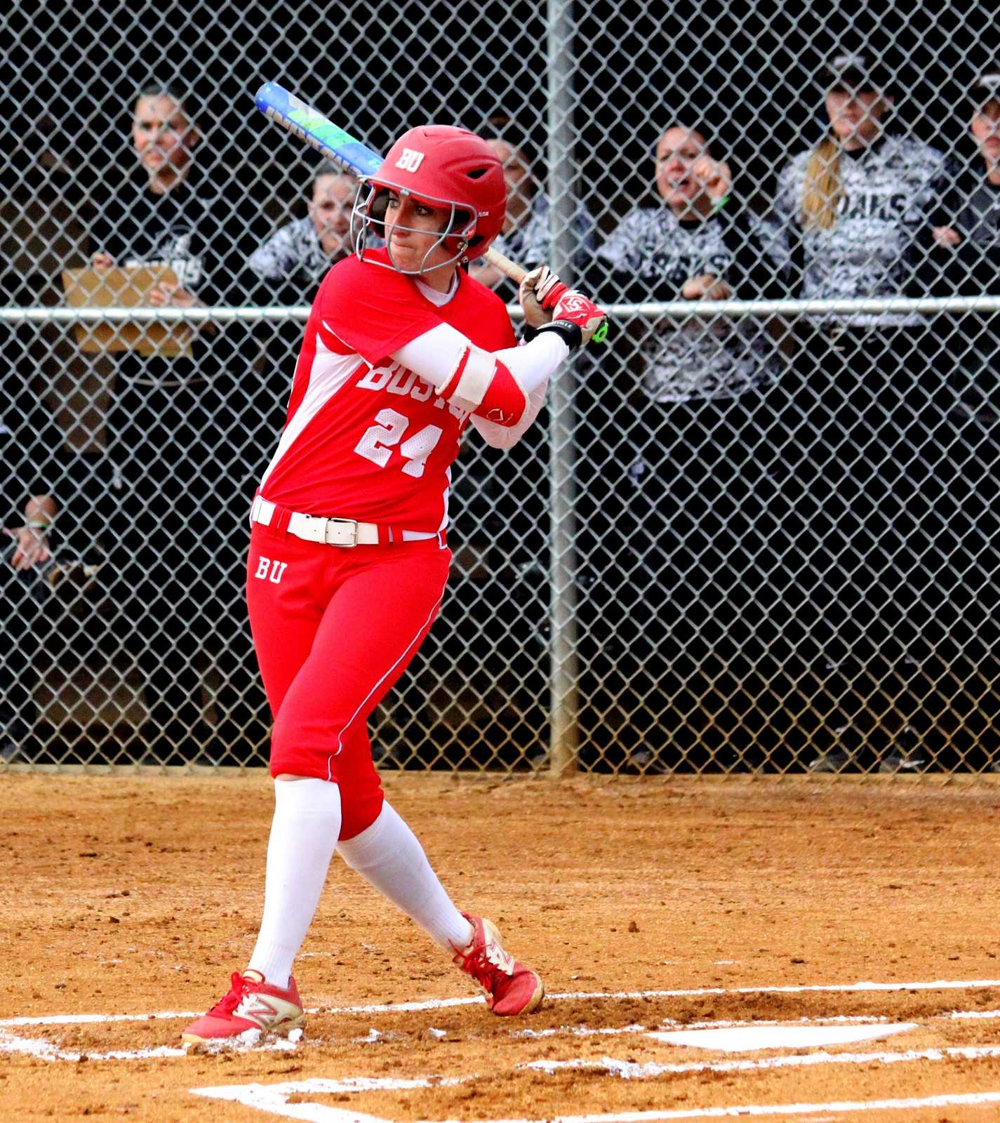Brittany Younan has led BU this season on and off the field. PHOTO BY SOFIA FARENTINOS/DAILY FREE PRESS STAFF