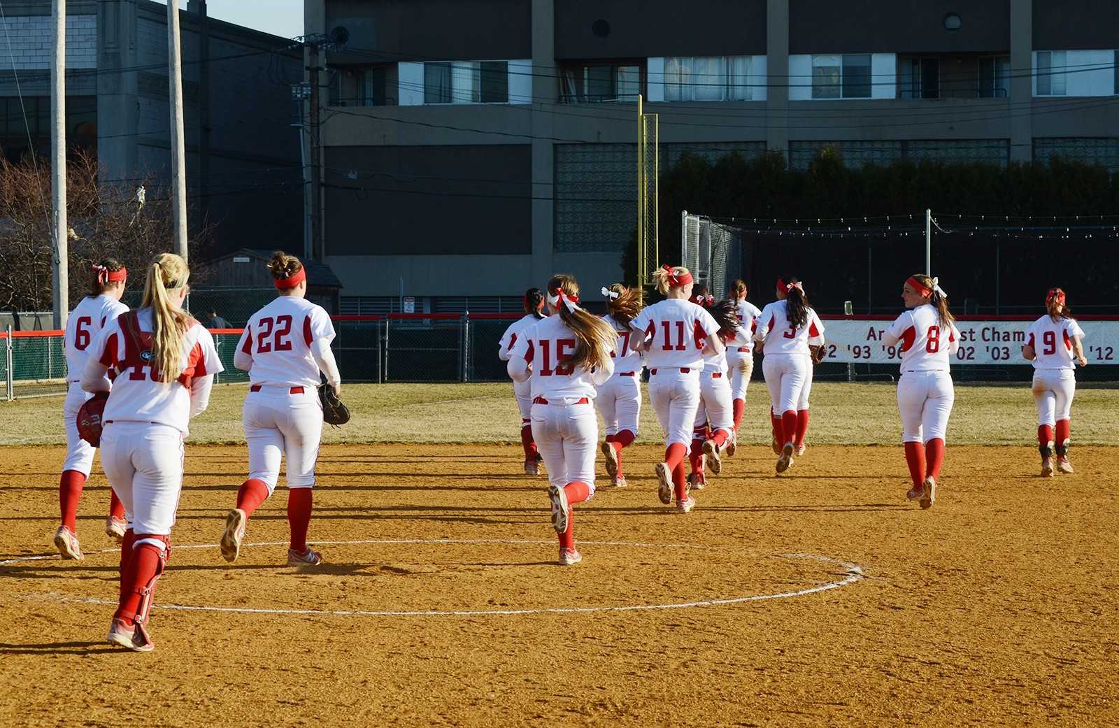 With Ashley Waters at the helm, BU softball hopes to reclaim its Patriot League glory. PHOTO BY FALON MORAN/DFP FILE PHOTO
