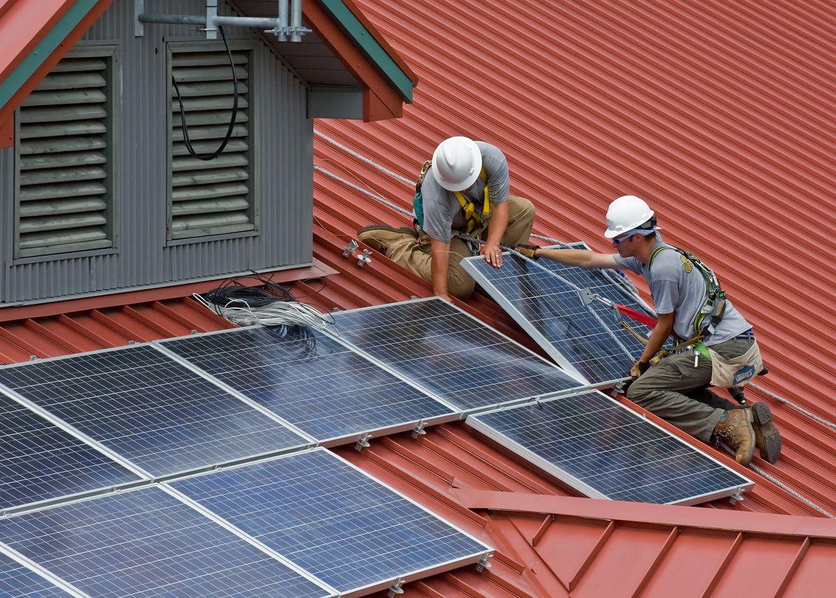 Large solar power projects in Massachusetts are being threatened by caps from utility companies on credits rewarded for the projects, which give companies incentives to install additional solar panels. PHOTO FROM WAYNE NATIONAL FOREST/FLICKR