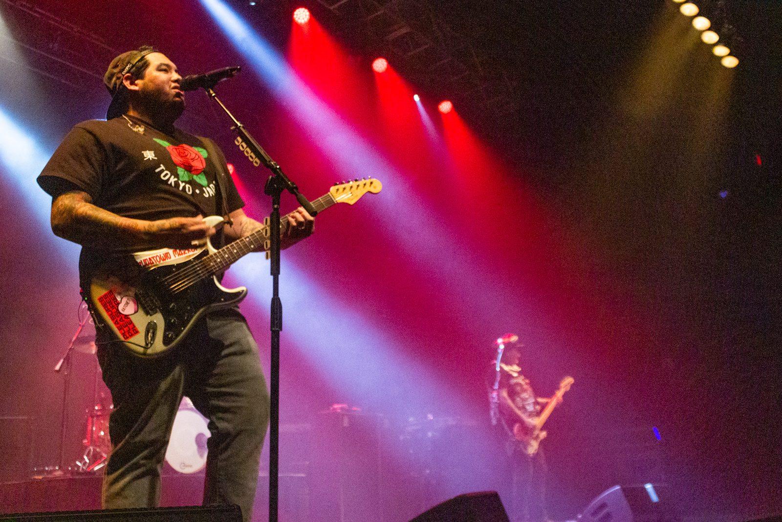 Sublime With Rome, a revival of ska punk band Sublime, performs at the Boston House of Blues on Sunday night. DAVID SIMON/ DAILY FREE PRESS STAFF
