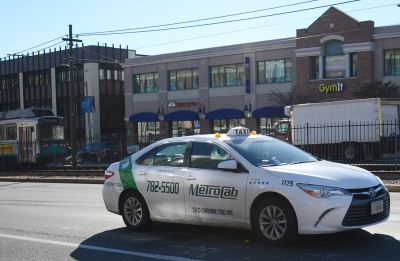 The Massachusetts Bay Transportation Authority is partnering with taxi and ride hailing services such as Uber and Lyft to improve service for customers with disabilities. PHOTO BY FALON MORAN/DAILY FREE PRESS STAFF