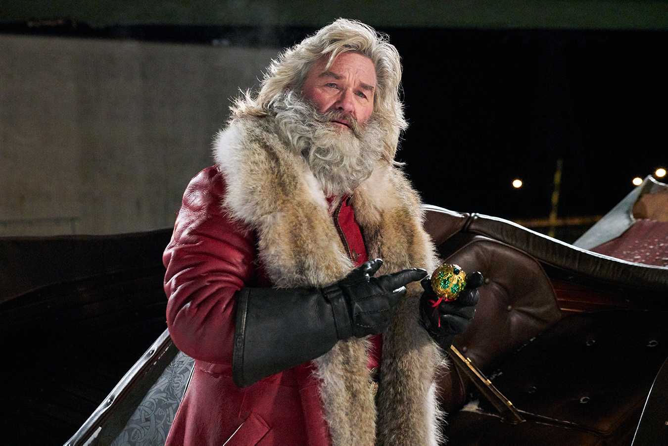 Kurt Russell stars in Netflix’s new holiday film “The Christmas Chronicles,” released Thursday.  COURTESY OF MICHAEL GIBSON/ NETFLIX