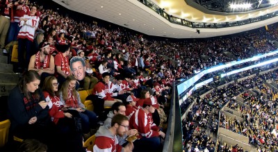 Boston University Athletics held a lottery for discounted tickets for BU students to attend the Frozen Four games, beginning Thursday. PHOTO BY JUSTIN HAWK/DAILY FREE PRESS STAFF 