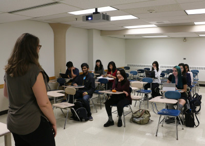 Following the announcement at American University in early September and at Cornell University on Oct. 8 that trigger warnings will not be allowed in classrooms, many have questioned what will happen at Boston University. PHOTO BY KELSEY CRONIN/DAILY FREE PRESS STAFF