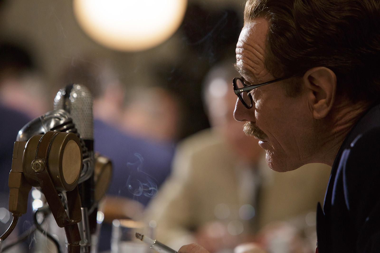 Bryan Cranston stars as Dalton Trumbo in Jay Roach’s Trumbo, a Bleecker Street release. PHOTO COURTESY HILLARY BRONWYN GALE