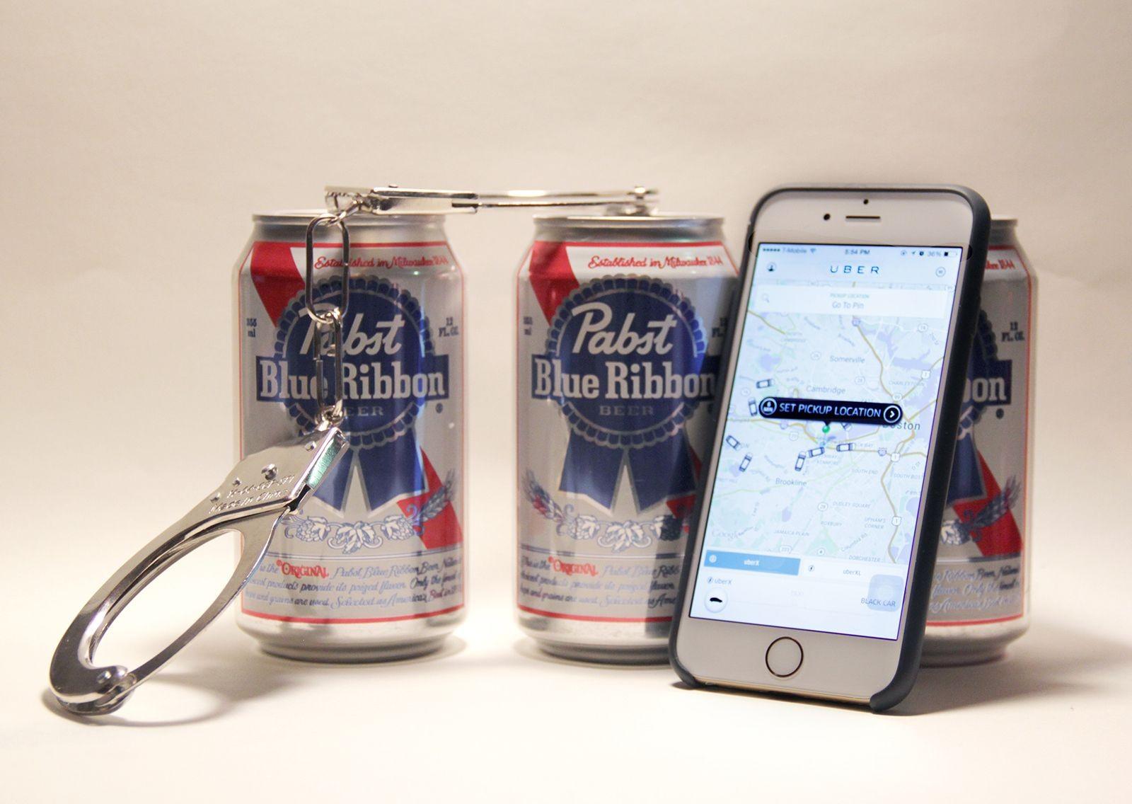 Uber donated $1 to Mothers Against Drunk Driving Sunday for each ride when users entered the code THINKANDRIDE. ILLUSTRATION BY SARAH SILBIGER/DAILY FREE PRESS STAFF