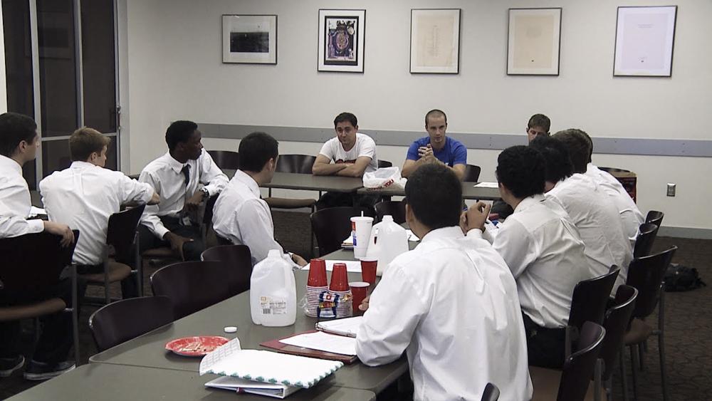 A still from the documentary "Alpha Class." PHOTO COURTESY JOSEPH FORTE JR
