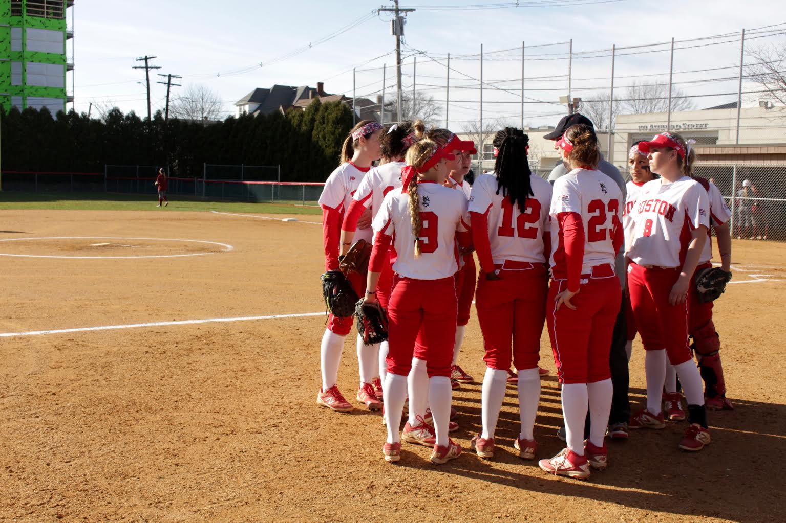 The BU softball team has now lost eight straight games and 11 of its last 12. PHOTO BY BRIGID KING/ DAILY FREE PRESS STAFF