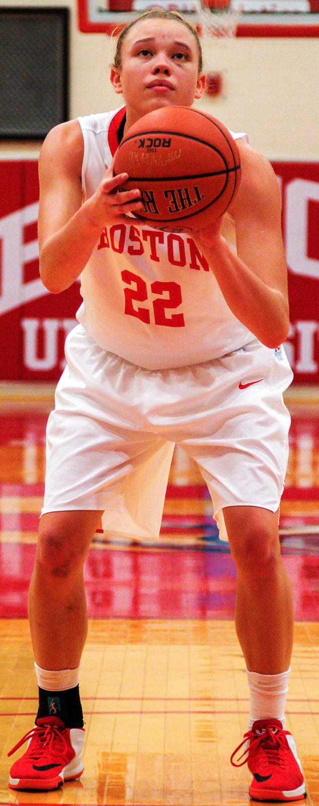 Senior Corrine Williams and the Terriers will open their season Friday. PHOTO BY JOHN KAVOURIS/ DFP FILE PHOTO