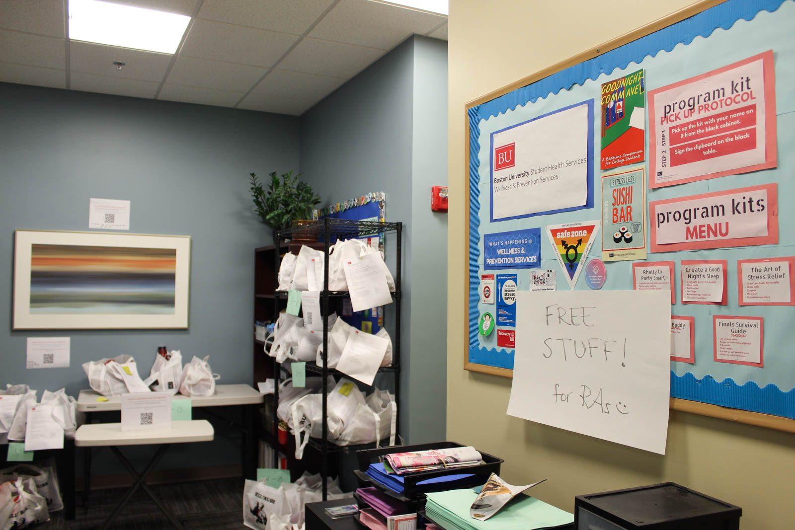 The Boston University Student Health Services Wellness and Prevention Center. A new study underscored the need for an increase mental health services, as well as how mobile technologies can help do so. RACHEL SHARPLES/ DAILY FREE PRESS STAFF