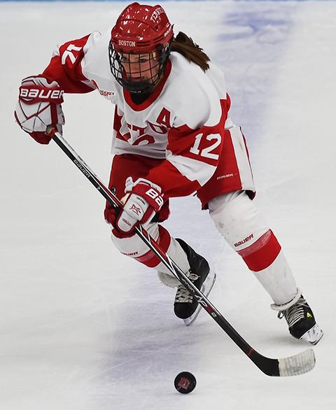 Senior Victoria Bach seeks to build upon a strong junior season. PHOTO BY MADDIE MALHOTRA/ DAILY FREE PRESS STAFF