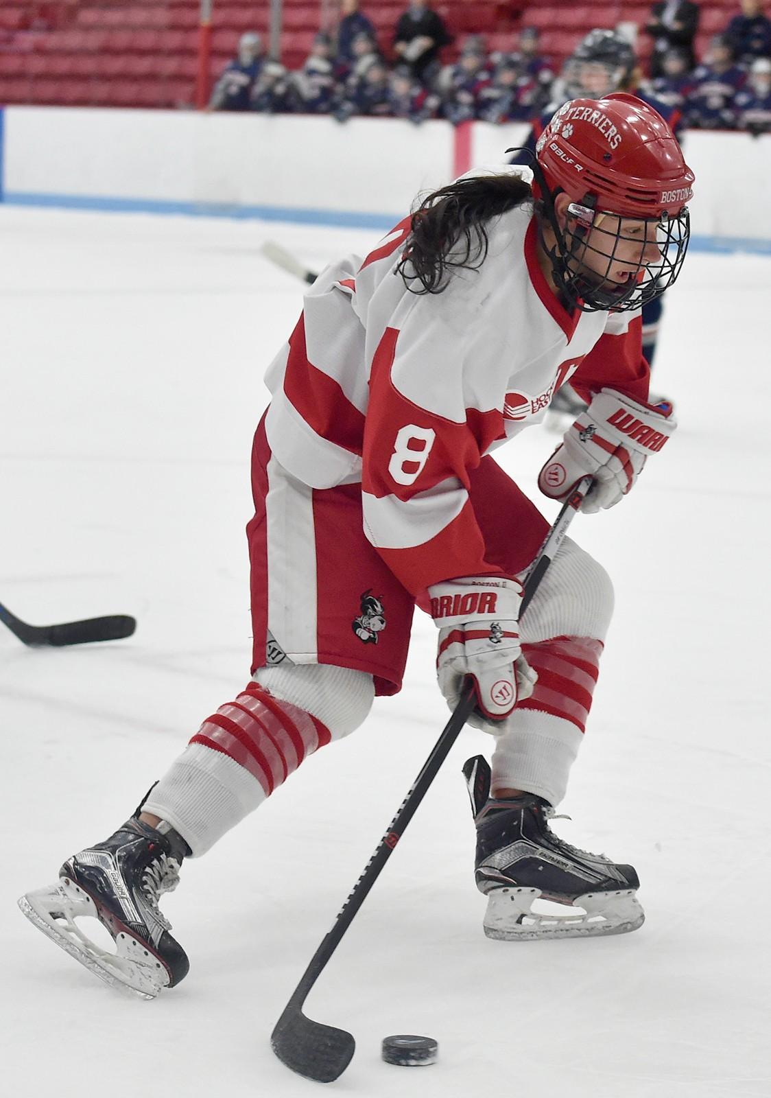 Senior Kayla Tutino got back in the point column Saturday afternoon. PHOTO BY MADDIE MALHOTRA/DFP FILE PHOTO