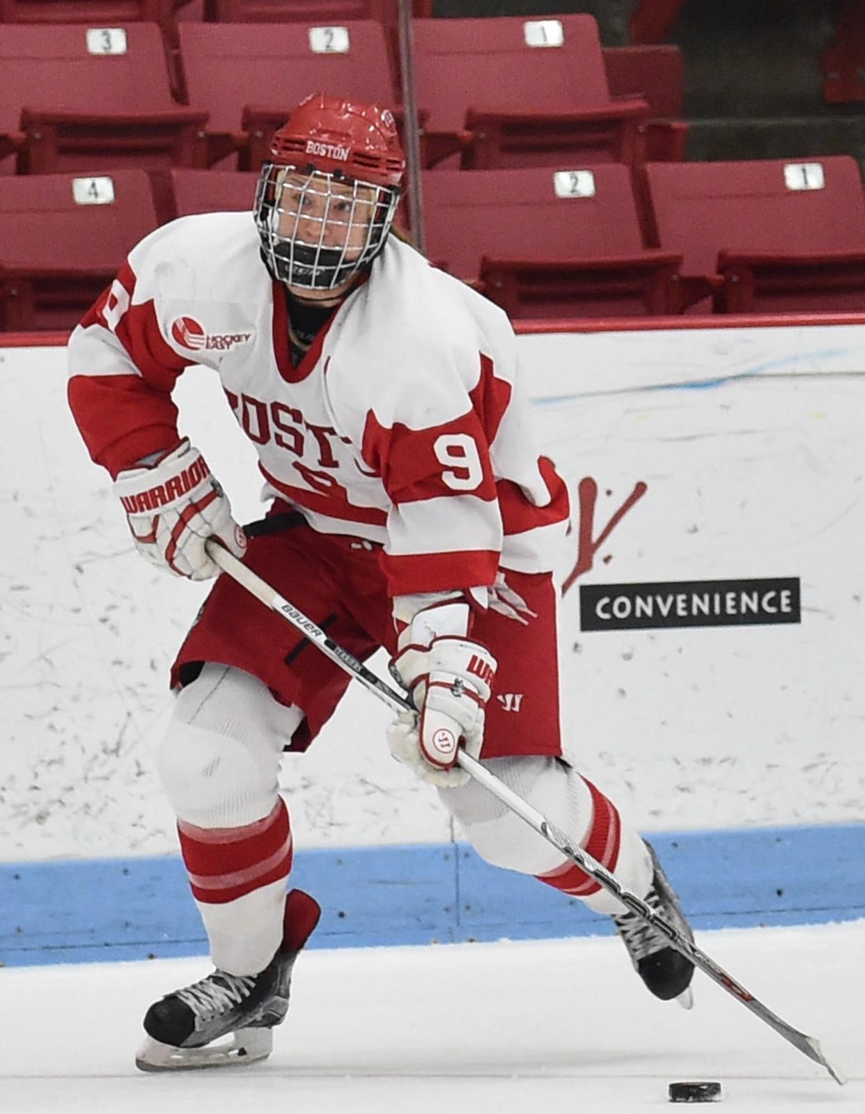 Senior Sarah Lefort is now in the midst of a 10-game point streak. PHOTO BY MADDIE MALHOTRA/DFP FILE PHOTO
