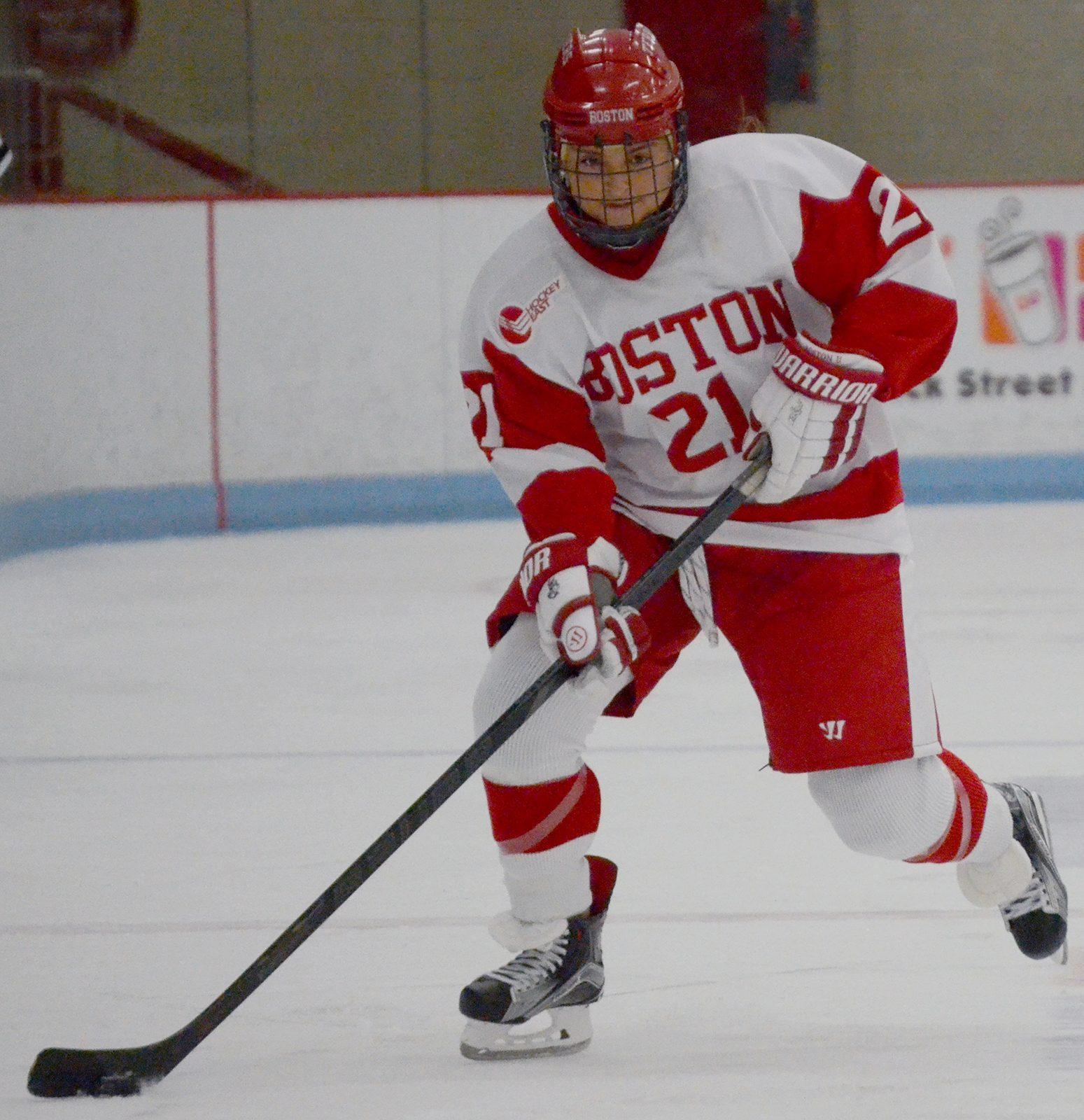 Senior forward Natalie Flynn scored the game-winning goal in Saturday's upset win. PHOTO BY FALON MORAN/ DFP FILE PHOTO