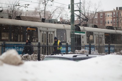 Governor Charlie Baker announced Thursday an $82.7 million MBTA Winter Resiliency Plan, according to a press release. PHOTO BY OLIVIA NADEL/ DAILY FREE PRESS STAFF