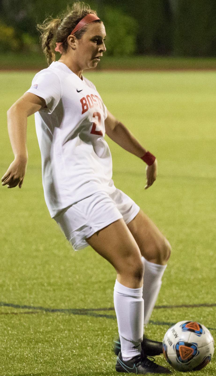 Jesse Shreck says that playing in the Maccabi Games helped her get prepped for the season