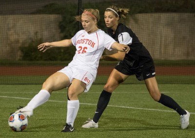 Senior forward Erica Kosienski has been a bright spot for the Terriers thus far. PHOTO BY JUSTIN HAWK/ DFP FILE PHOTO