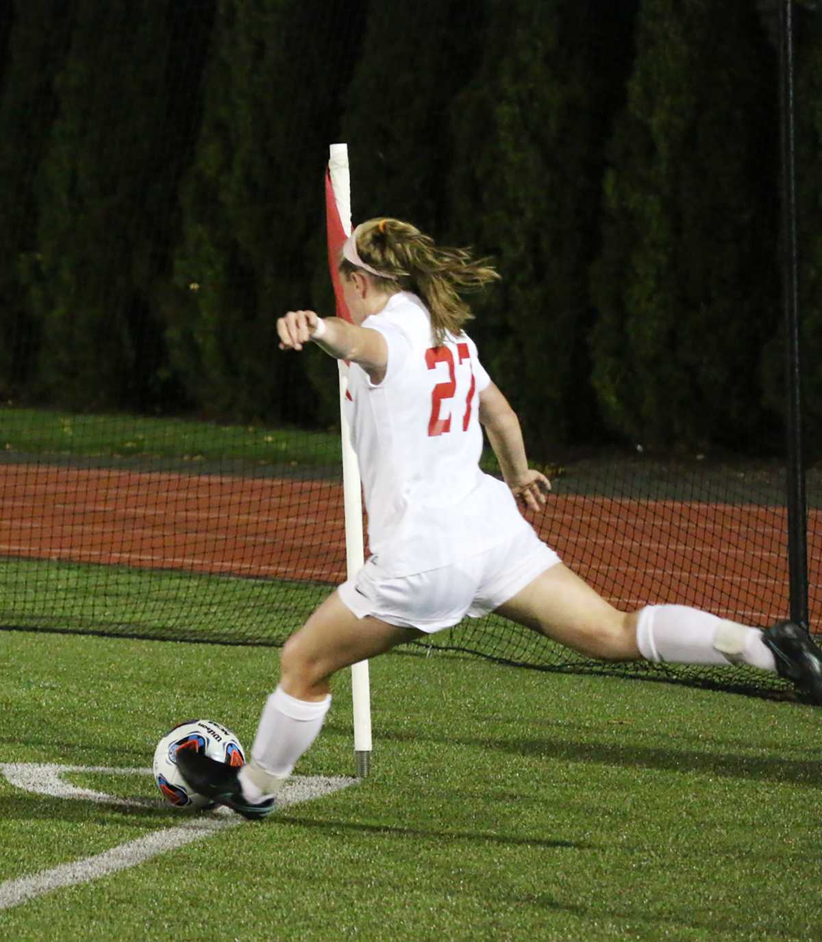 The Boston University women's soccer team will be up against its crosstown rival Boston College on Thursday night at Nickerson Field. PHOTO BY BETSEY GOLDWASSER/ DFP FILE PHOTO